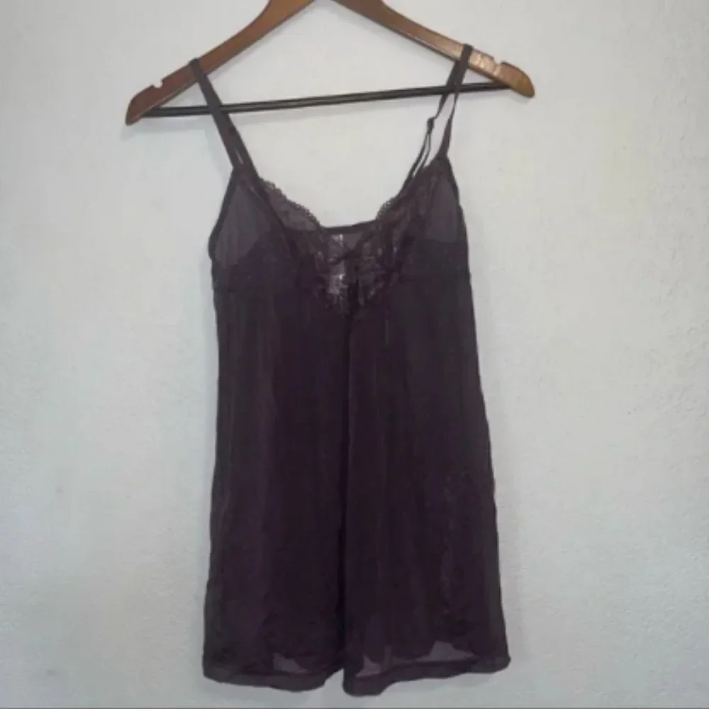 Gilligan Omalley Purple Sexy Lingerie Dress